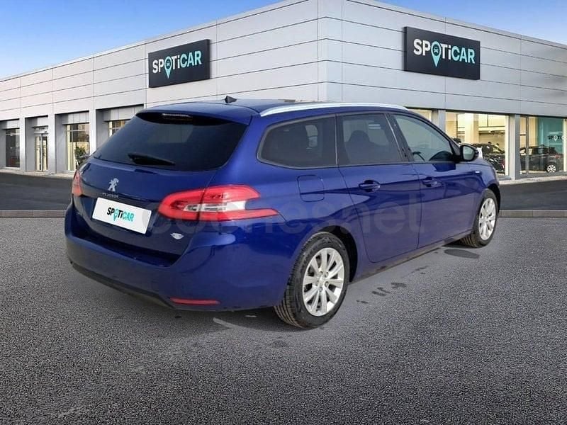 Brugt Peugeot 308 SW Style 110 HK (80 kW) 2020 Blå Stationcar