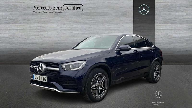 Usado Mercedes GLC300 245 CV (180 kW) 2022 Azul Coupe