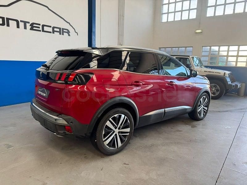 Usado Peugeot 3008 GT-line 180 CV (132 kW) 2018 Granate SUV