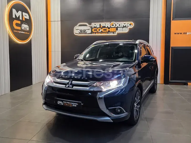 Usado Mitsubishi Outlander Motion 150 CV (110 kW) 2016 Azul SUV