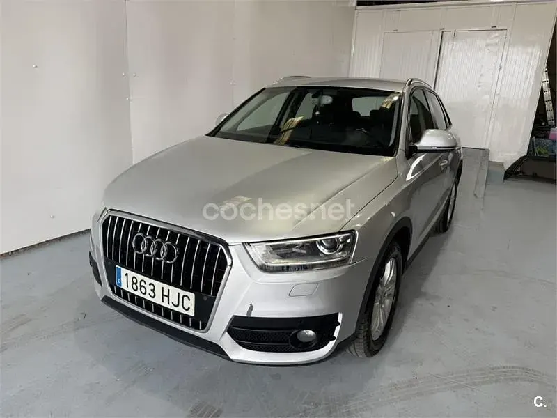 Usado Audi Q3 Ambition 177 CV (130 kW) 2012 Gris / plata SUV