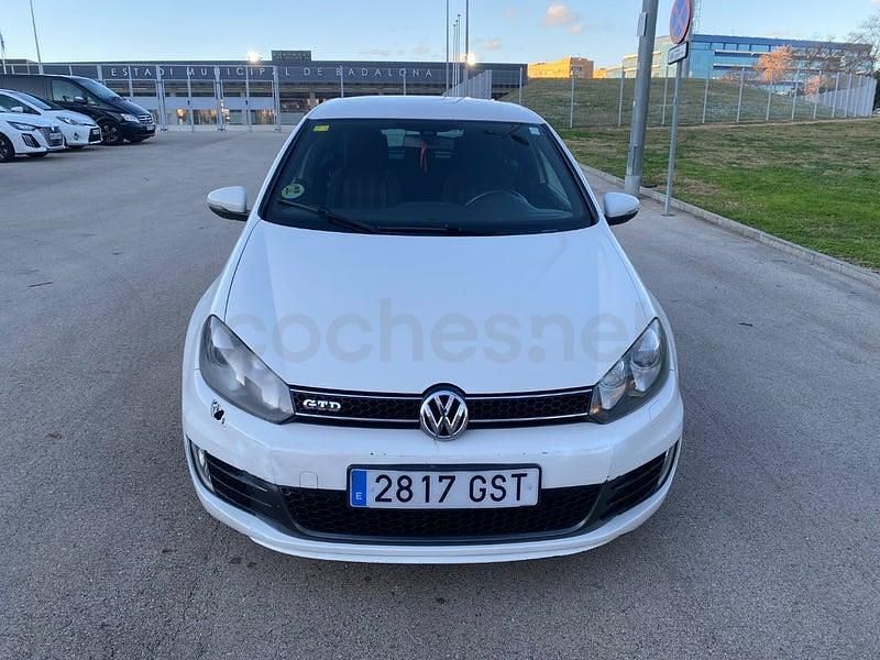 Usado VW Golf VI GTD 170 CV (125 kW) 2010 Blanco Utilitario