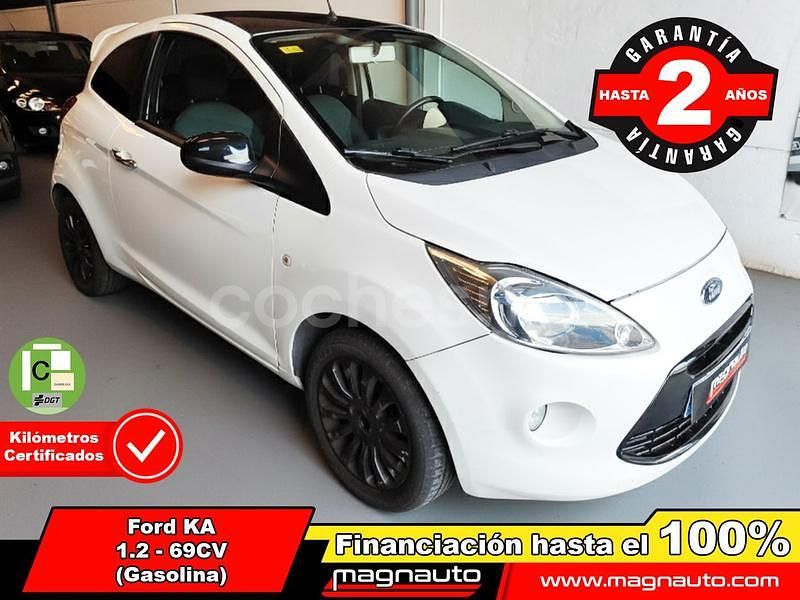 Usado Ford Ka 69 CV (50 kW) 2014 Blanco Berlina