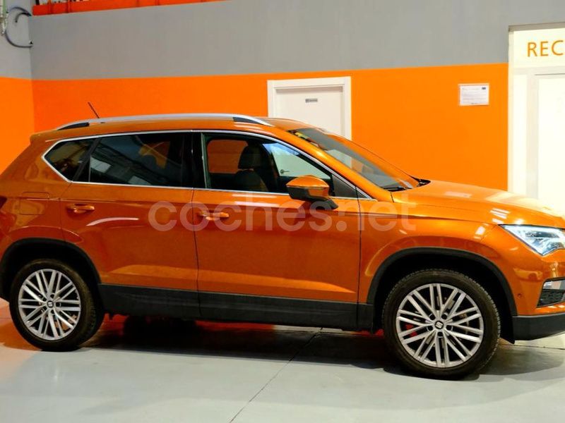 Usado Seat Ateca XCELLENCE 150 CV (110 kW) 2017 Naranja SUV