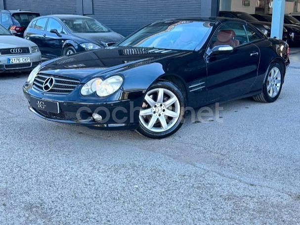 Negro Usado 2003 Mercedes SL500 Descapotable | 16.999 € (Buen precio) - Imagen 1/4