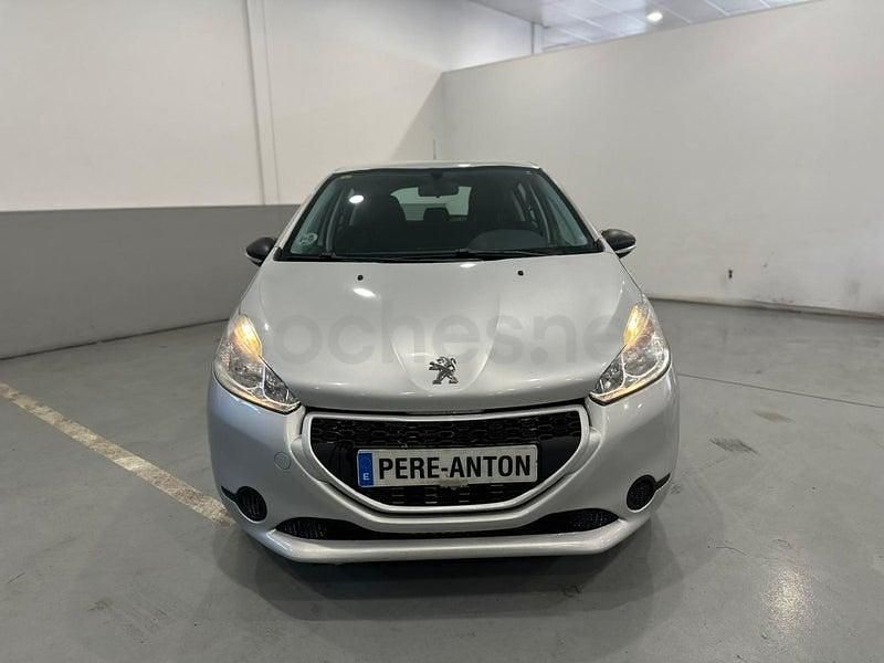Usado Peugeot 208 Access 68 CV (50 kW) 2014 Gris / plata Utilitario