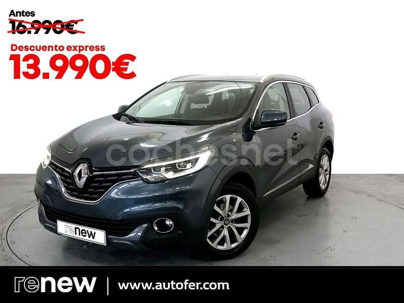 Gris / plata Usado 2019 Renault Kadjar Zen SUV | 15.490 € (Precio justo) - Imagen 1/4