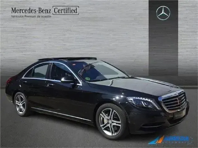 Usado Mercedes S350 258 CV (189 kW) 2014 Negro Berlina