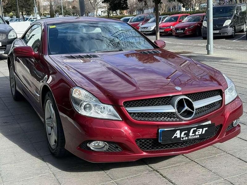 Usado Mercedes SL300 231 CV (169 kW) 2010 Rojo Descapotable