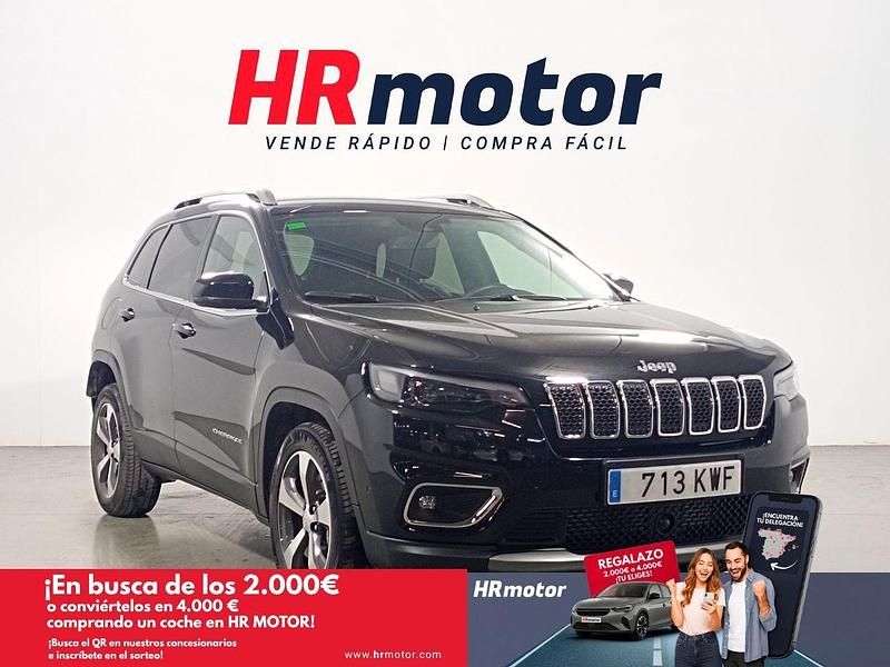 Negro Usado 2019 Jeep Cherokee Limited SUV | 24.690 € (Un poco caro) - Imagen 1/4