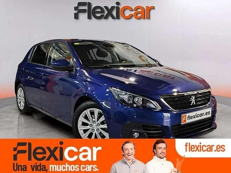 Azul Usado 2020 Peugeot 308 Access Utilitario | 9290 € (Precio justo) - Imagen 1/4