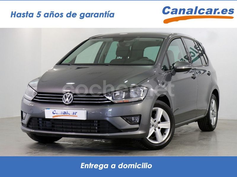 Gris / plata Usado 2018 VW Golf Sportsvan Advance Monovolumen | 15.845 € (Precio justo) - Imagen 1/4