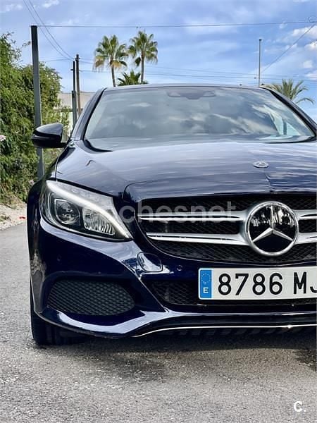 Azul Usado 2018 Mercedes C200 Berlina | 16.999 € (Super precio) - Imagen 1/4