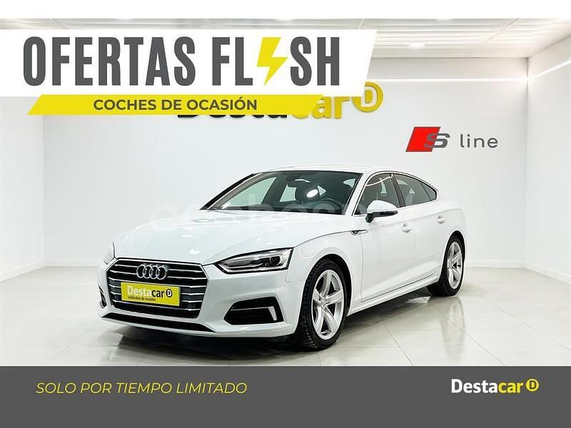 Blanco Usado 2019 Audi A5 Sportback Comfort Utilitario | 27.490 € (Precio justo) - Imagen 1/4