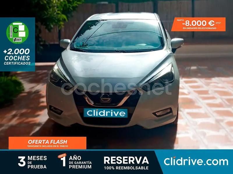 Blanco Usado 2017 Nissan Micra Acenta Utilitario | 10.490 € (Buen precio) - Imagen 1/3