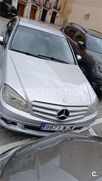 Gris / plata Usado 2007 Mercedes C220 Elegance Berlina | 7100 € (Precio justo) - Imagen 1/4