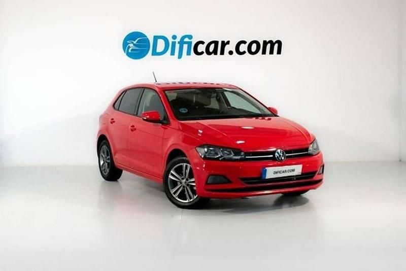 Usado VW Polo United 111 CV (81 kW) 2021 Rojo Berlina