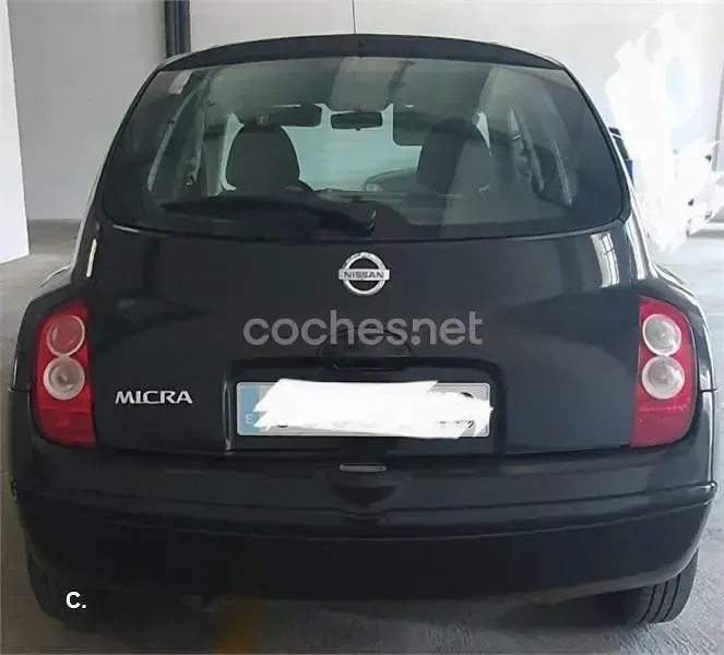 Usado Nissan Micra Acenta 80 CV (58 kW) 2008 Negro Berlina