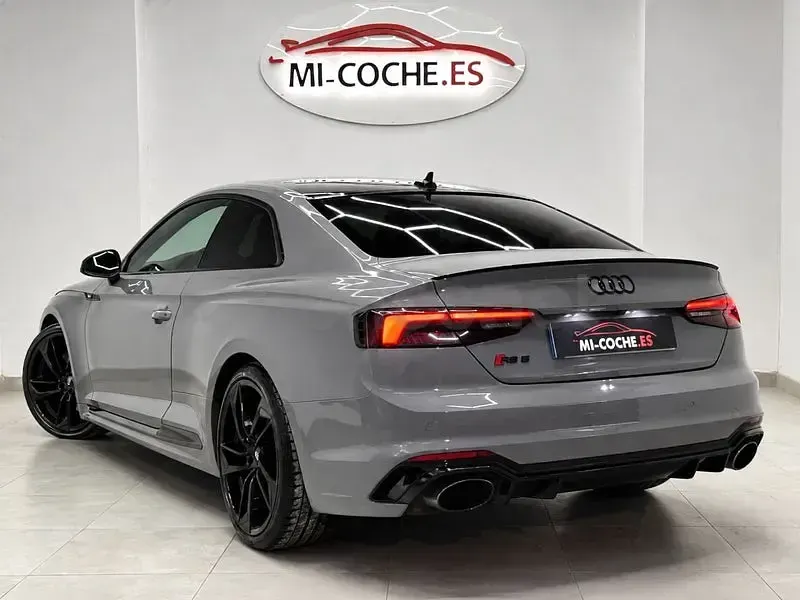 Usado Audi RS5 450 CV (330 kW) 2018 Gris / plata Coupe