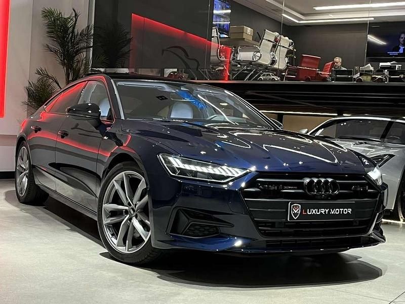 Azul Usado 2020 Audi A7 Sportback Exclusive Utilitario | 44.900 € (Precio justo) - Imagen 1/4