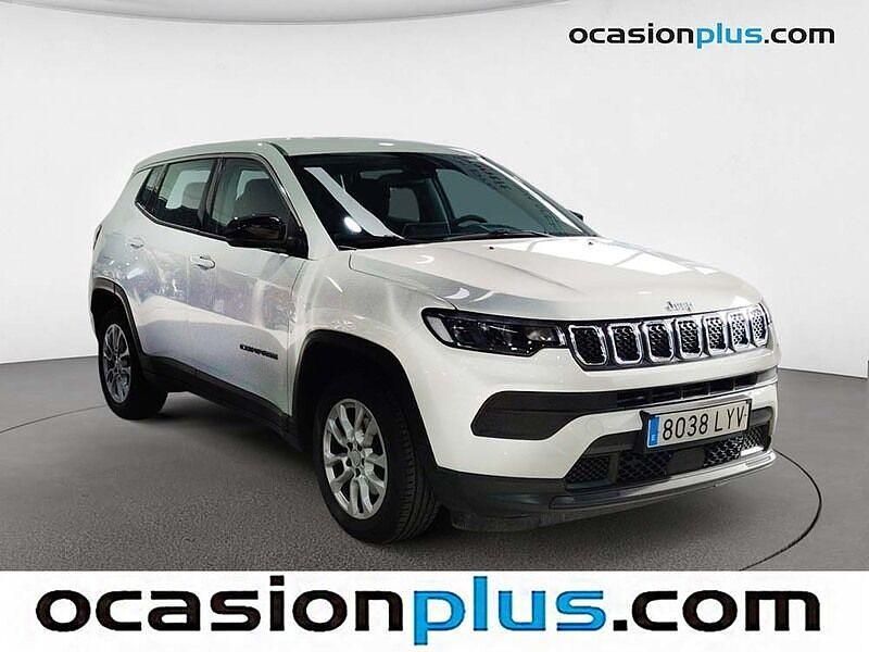 Usado Jeep Compass Longitude 130 CV (95 kW) 2022 Negro SUV
