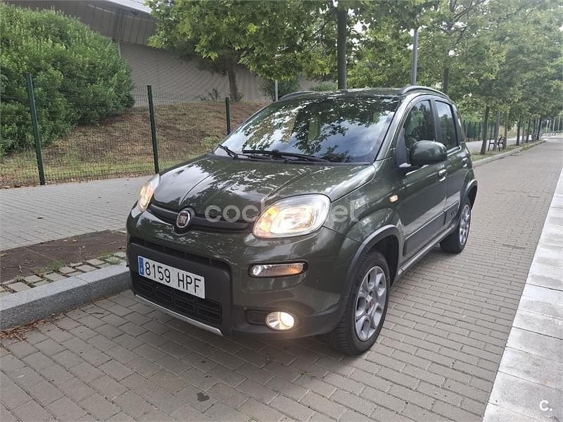 Verde Usado 2013 Fiat Panda 4x4 Utilitario | 7500 € (Precio justo) - Imagen 1/4