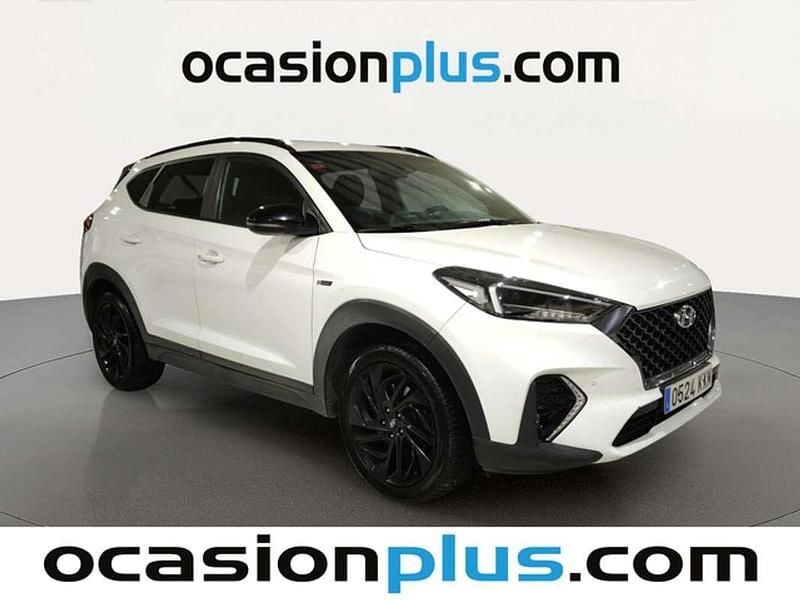 Usado Hyundai Tucson N Line 136 CV (100 kW) 2019 Blanco SUV