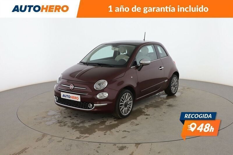 Rojo Usado 2017 Fiat 500 Lounge Utilitario | 8899 € (Buen precio) - Imagen 1/3
