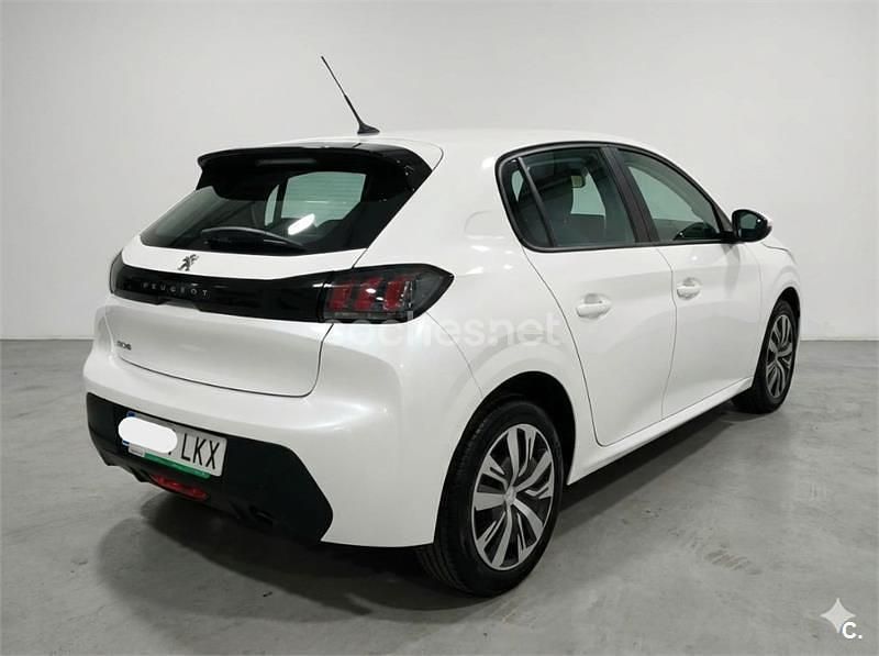Begagnad Peugeot 208 Active 100 HK (73 kW) 2020 Vit Halvkombi