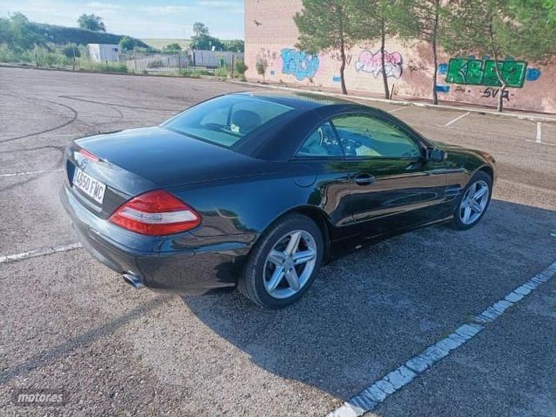 Usado Mercedes SL350 272 CV (200 kW) 2007 Negro Descapotable