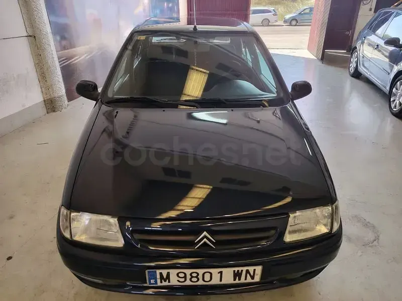 Käytetty Citroën Saxo 58 HP (42 kW) 1998 Sininen Viistoperä