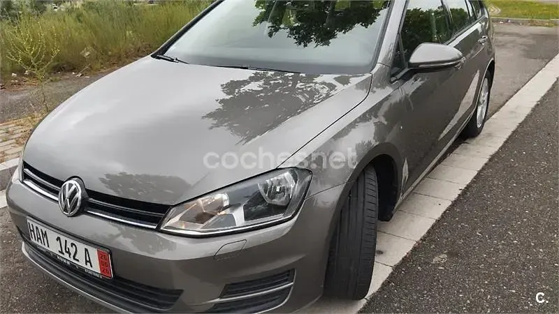 Usado VW Golf Sportsvan Advance 110 CV (80 kW) 2014 Gris / plata Monovolumen