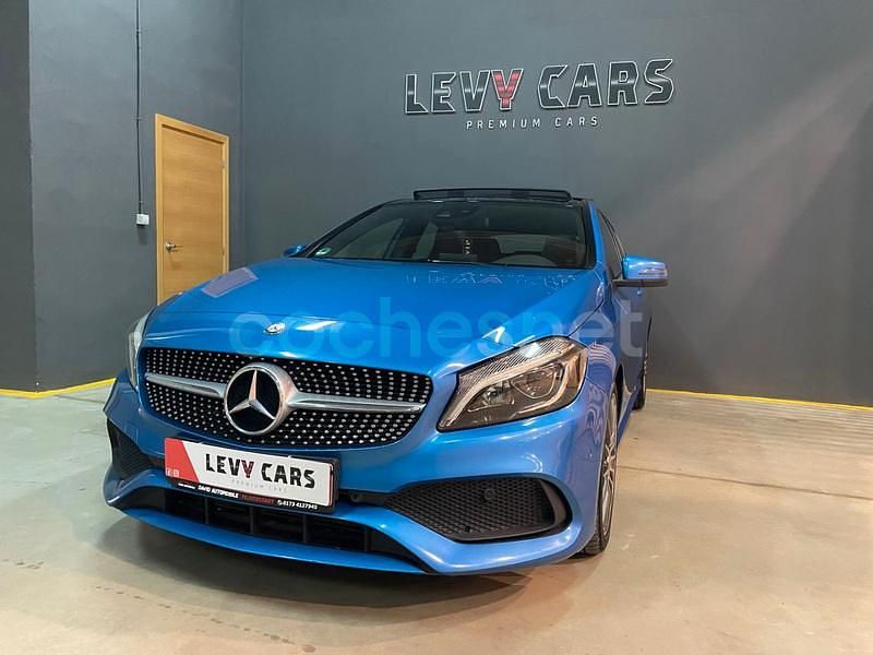 Usado Mercedes A220 177 CV (130 kW) 2017 Azul Berlina