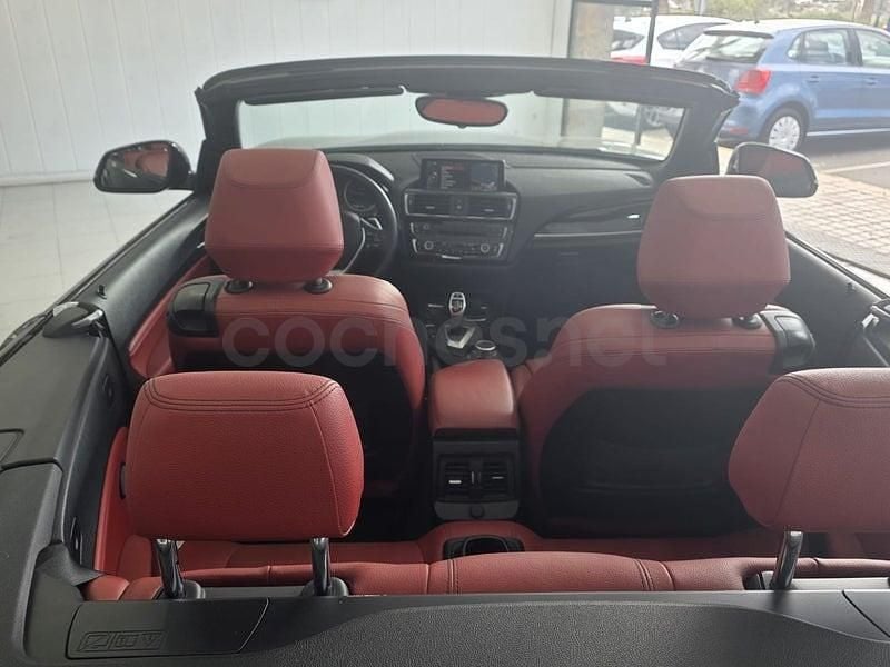 Usado BMW 228 245 CV (180 kW) 2015 Negro Descapotable