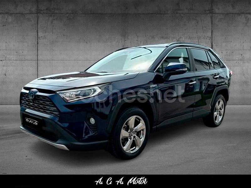 Azul Usado 2019 Toyota RAV4 Hybrid Advance SUV | 27.990 € (Buen precio) - Imagen 1/4