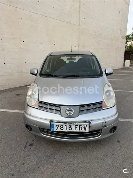 Usado Nissan Note Visia 88 CV (64 kW) 2007 Gris / plata Utilitario