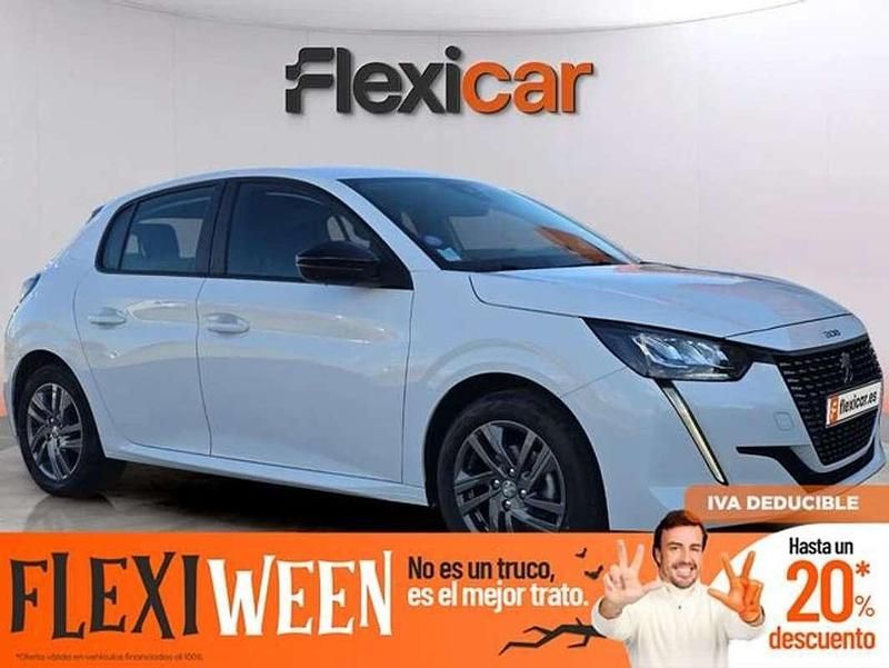 Blanco Usado 2022 Peugeot 208 Active Utilitario | 10.990 € (Buen precio) - Imagen 1/4