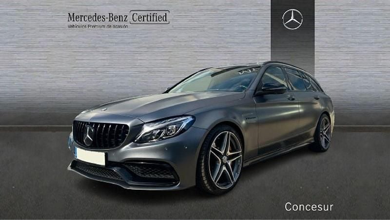 Gris Usado 2016 Mercedes C63S AMG AMG Familiar | 49.695 € (Caro) - Imagen 1/4
