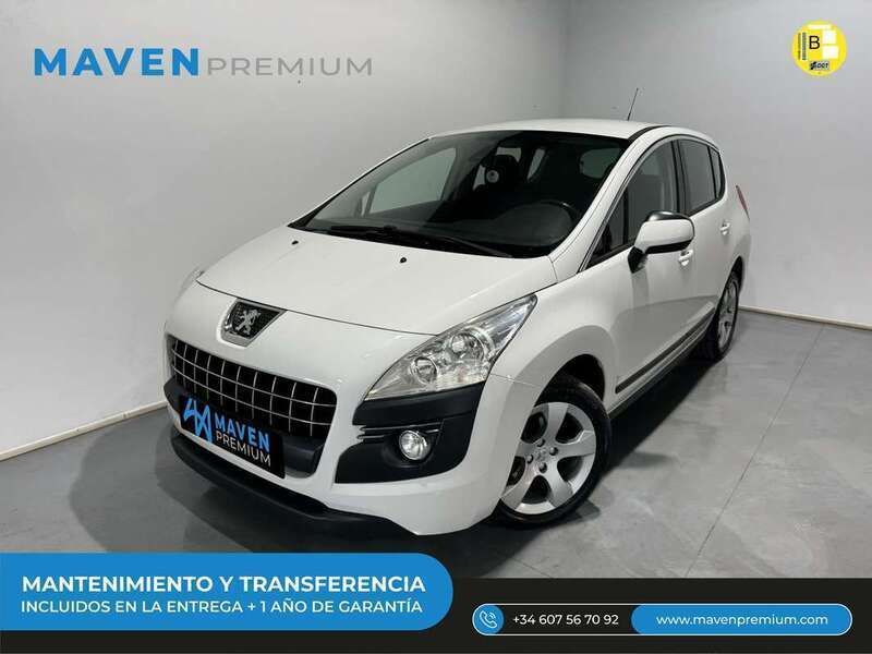 Blanco Usado 2013 Peugeot 3008 Active Monovolumen | 7899 € (Precio justo) - Imagen 1/4