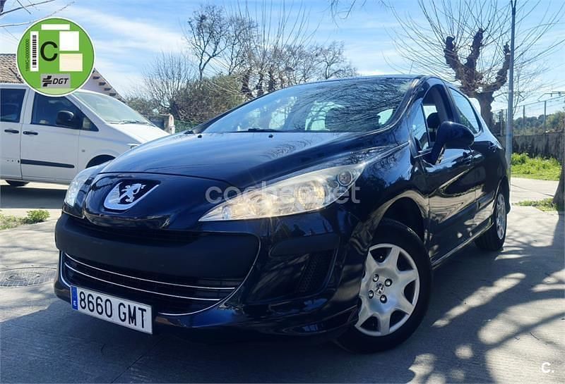 Usado Peugeot 308 120 CV (88 kW) 2008 Azul Berlina