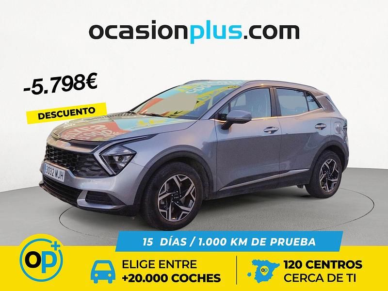 Usado Kia Sportage 136 CV (100 kW) 2023 Gris / plata SUV