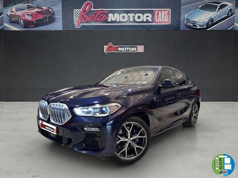 Azul Usado 2021 BMW X6 Sport Line SUV | 49.990 € (Super precio) - Imagen 1/4