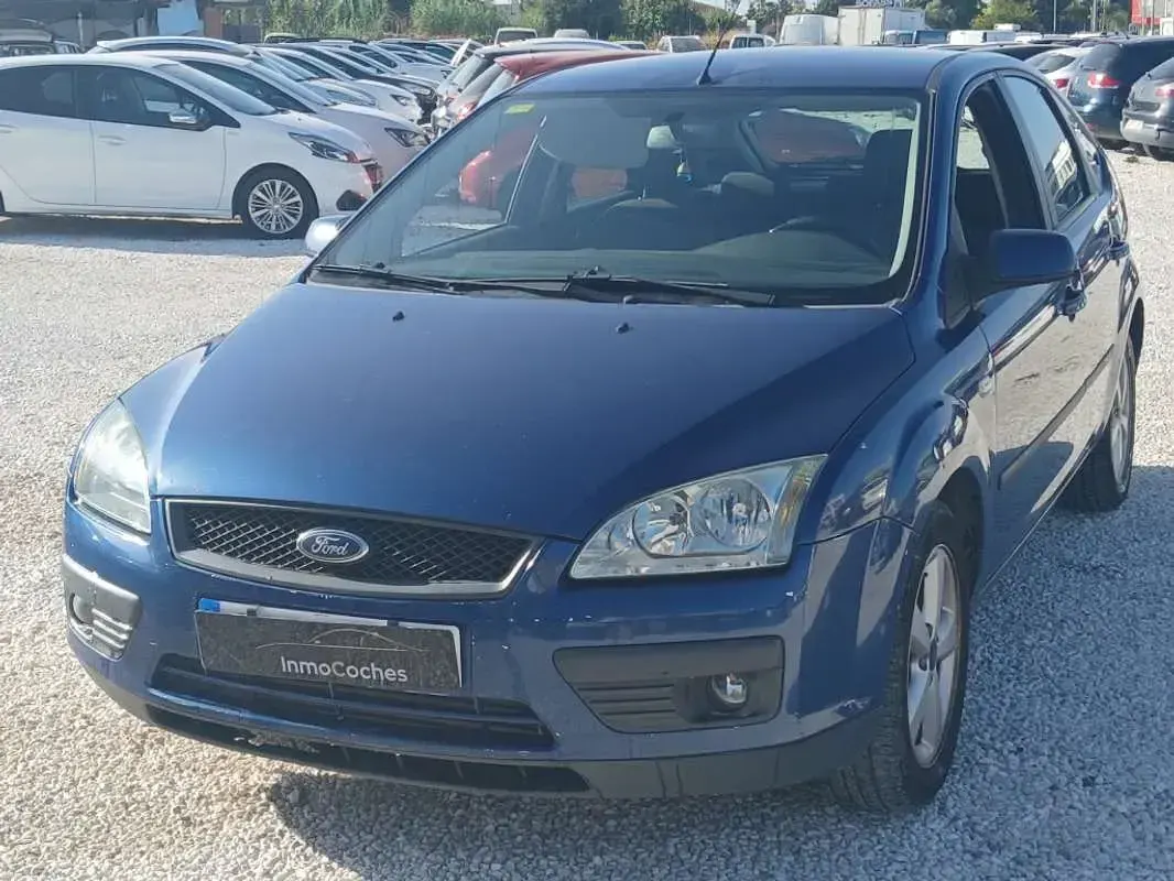 Usado Ford Focus Trend 116 CV (85 kW) 2007 Azul Utilitario