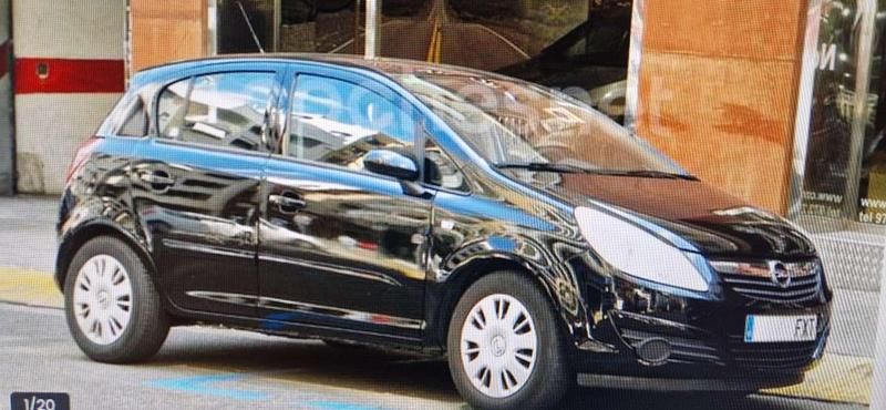 Usado Opel Corsa Cosmo 75 CV (55 kW) 2007 Negro Utilitario