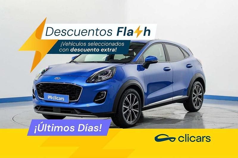 Azul Usado 2023 Ford Puma Titanium SUV | 16.590 € (Super precio) - Imagen 1/4