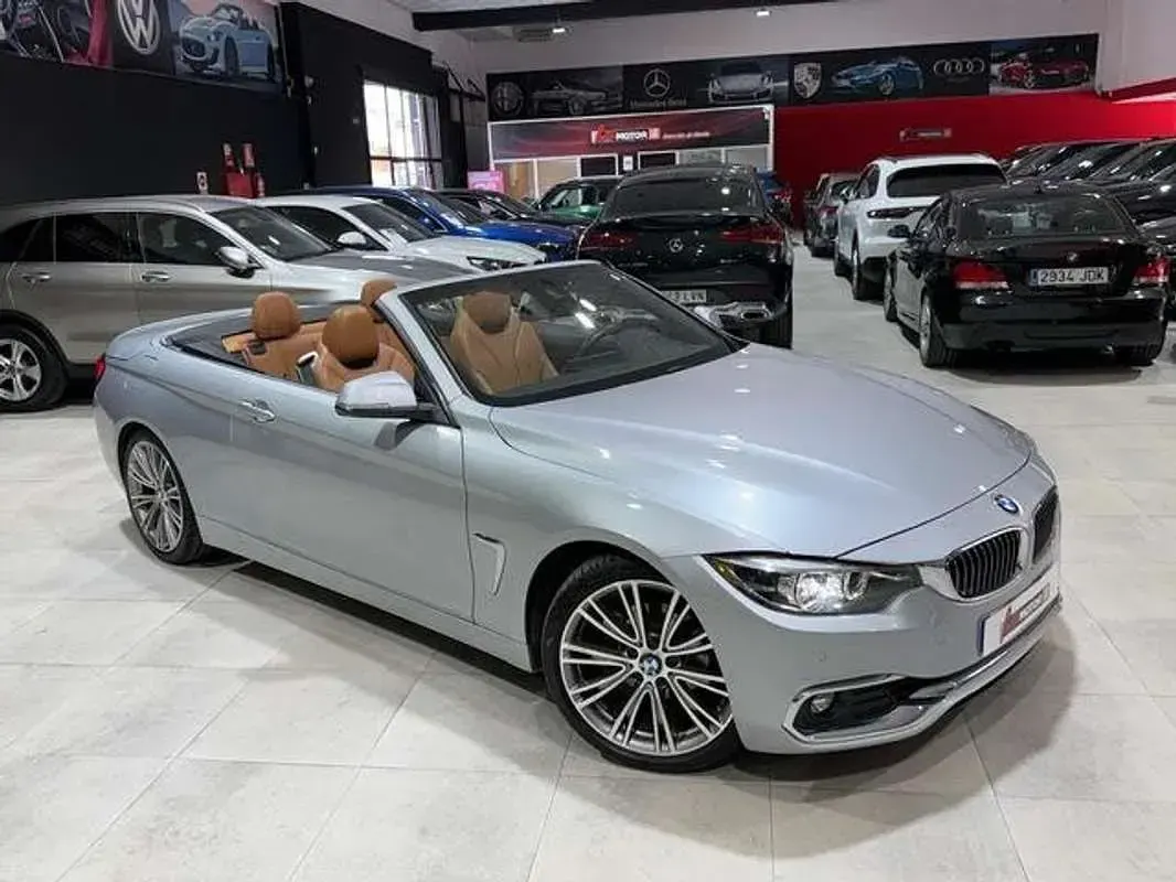 Usado BMW 420 Cabriolet Executive 184 CV (135 kW) 2020 Gris Descapotable