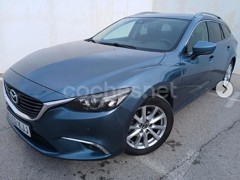Blanco Usado 2018 Mazda 6 Style Familiar | 9999 € (Precio justo) - Imagen 1/4
