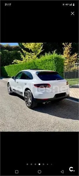 Usado Porsche Macan S Diesel 258 CV (189 kW) 2014 Blanco SUV
