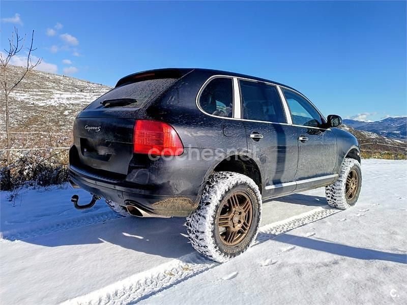 Usado Porsche Cayenne S 340 CV (250 kW) 2004 Negro SUV