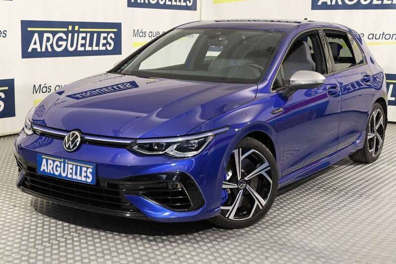 Azul Usado 2021 VW Golf VIII R Berlina | 42.490 € (Precio justo) - Imagen 1/4